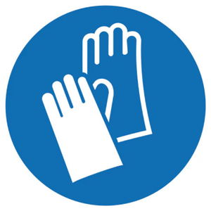 Wear Protective gloves Aluminum 125x125mm