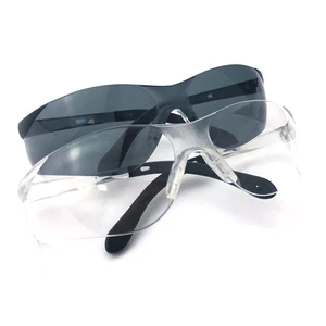 ANT5PPE ANSI Z87.1 Anti-splash Eye Protection Goggles Anti-scratch Clear Dark Lens Safety Glasses with Soft Nose Pad