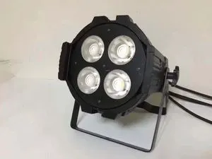 4*50W COB Par Light LED RGBW IP Other Aluminum Alloy 8CH Ra80 Audience Blinder Light DMX Control for Stage & Events