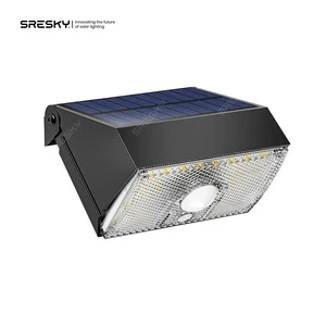 Lights Outdoor Powered Led Garden Solar Sensor Wall Light for Decor Waterproof Decorative Yard Solar Sensor Wall Light