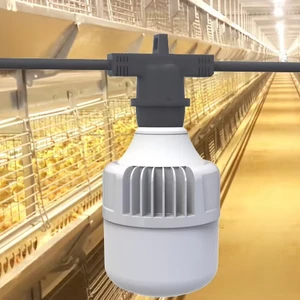 IP67 Waterproof Poultry LED Lighting 9W 15w LED Bulb Flicker-free Chicken Coop Lamp