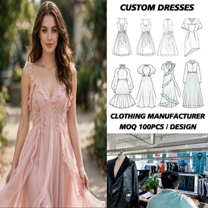 OEM Clothing Manufacturer Sampling And Bulk Manufacturing Service For Custom Women Clothing Private Label Factory