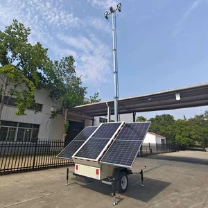 LED Light Tower 9M Hight Mast Telescopic Robuster Lighting Tower