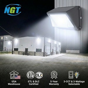 Outdoor LED Wall Pack Light 60W-150W 21000LM with Motion Sensor Dusk Dawn Photocell for Garden Yard IP65 Rating AC Power Supply
