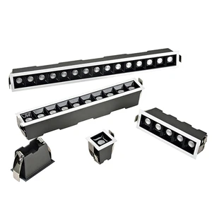 2w 4w 10w 20w 30w Led Mini Grille Lamp Spotlights Recessed Linear Grille Downlight