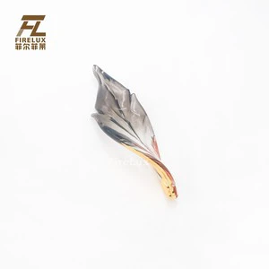 FireLux High Quality New Leaf Glass Used for Decorative Hanging of Engineering Chandeliers