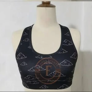 Digital Print Sublimation Sports Bra Training Bra for Professional Athletes