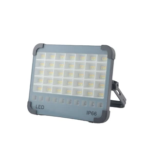 Outdoor Camping Portable Solar LED Flood Light Rechargeable Emergency Lantern Power Bank Function Waterproof Mobile Lighting