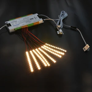 Led Light Smart Stair Lighting Controller Motion Sensor for Stair Light Low Voltage 12v/24v