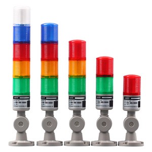 Led Warning Indicator Light Kl 50 24V Ip65 Plastic Durable For Machine Tool Alarm