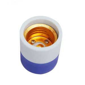 E27 LED Pendant Light Socket, Threaded Design Bulb Holder for Incandescent, Energy-saving, and LED Lamps