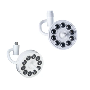 Surgical Room Ceiling-mounted, Mobile Vertical LED Light for Beauty Salons and Dental Clinics - a Shadowless Examination Lamp
