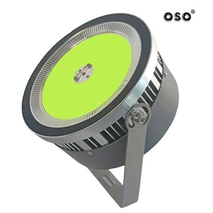 1200W Green Cob Ocean Boat Fishing Attract Squid Flood Lights Luring Fish Over Water Fishing Light Night Fishing Lights