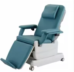 Medical Mobile Electric Blood Donation Chair Adjustable Dialysis Chair Electric Dlalysis Chair