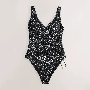 Trendy One-piece Women's Swimming Suit Quick Dry Stretch Plus Size Spandex/Polyester Designed for Summer Fun Supportive Fit