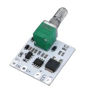 LED Constant Voltage Dimmer Module Switch Board Adjustable Brightness Knob for Desk Lamp Light Bar-Live Streaming Fill Light