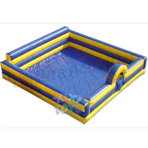 Summer Fun Inflatable Foam Pit square Pool for Backyard Bubble Dance Party, Inflatable Foam Pool Toy for Children