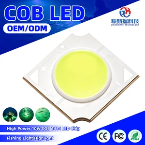 High Power Blue Green COB Led Chip Fishing Boat Attract Plankton Underwater Fishing Light Source 1414 Aluminum Substrate Diode