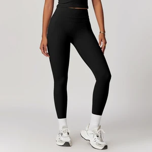 High-waisted Yoga Pants with Belly - Cinching and Hip - Lifting Design Suitable for Fitness Outdoor Running