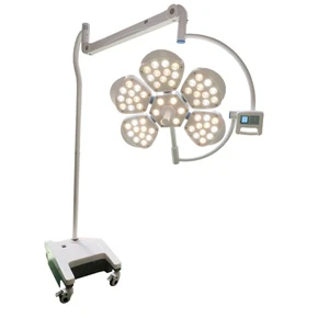 MJ ART 500P LED Surgical Light Electric for Operating Room Shadowless Illumination 160000Lux Adjustable Head 4300K CRI 92