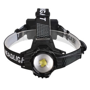 USB Rechargeable LED Headlamp Waterproof Elastic Comfort Head Light For Outdoor Fishing Camping Adventure Auto Repair Mining
