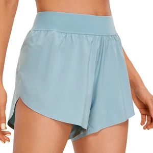 High Quality Custom Women Sportswear Breathable Plus Size Elastic Waist Women's Shorts
