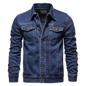 2023 Wholesale High Street Fashion Denim Men's Quilted Breathable Jeans Jacket High Quality Customizable Colors & Sizes