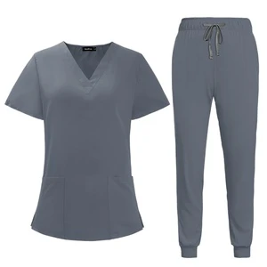42021LW Ready Made Stretchy Solid Women's Suits Sport Clothing Padel Shorts Scrubs
