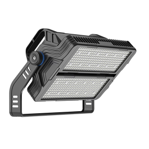 Professional Anti-Glare Floodlight High Mast Light IP66 Rated 5-Year Warranty Die-cast Aluminum for Sports Stadiums Adjustable