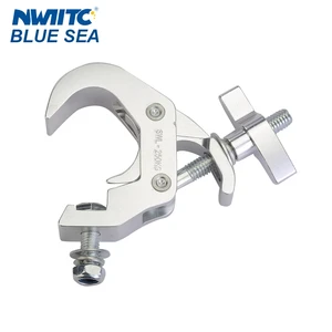 250Kg Load Light Clamps for 35-60mm Tube LED Spotlights Stage Equipment for Theme Parks