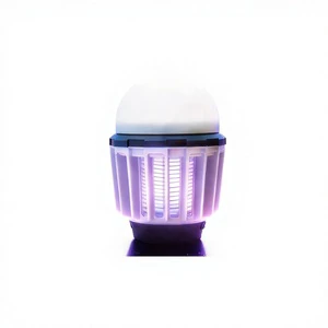 Cross-Border Outdoor Waterproof Lighting Mosquito-Killing Camping Light Multifunctional Portable Rechargeable Household Lamp