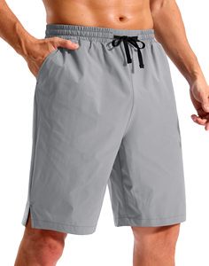 Men's Swim Trunks Quick Dry Breathable Board Beach Shorts Zipper Pockets 9 Inch Inseam Beach Bathing Suit Lightweight Swimwear