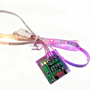 6V Powered RGB Flashing Flexible Shoe Lights, Suitable for Kids' Trendy Shoes, Shuffle Dance Shoes and Night Running Wear.