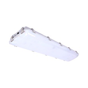 USA Stock IP66 ETL FCC 50W 100W Vapor Triproof Batten Light Led Flat Tri-Proof Light for Warehouse Food Dust Factory