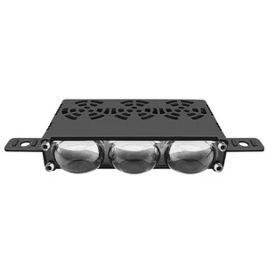 Car Grid Spotlights Grille Lights LED Modified Off-Road Colorful Waterproof Paving Fog Lights Auxiliary Decorative Lights 12-36V