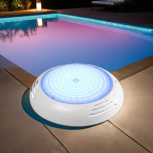 IP68 Waterproof PC 316SS Wall-Mounted LED Pool Light Underwater Swimming Replacement RGB Color Dimmable 120 Beam Angle