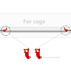 Dimmable Flicker Free IP67 LED Poultry Light 2700K-6000 Tube Farm Lighting Layer Cage 5-Year Warranty High CRI 85 120lm/W