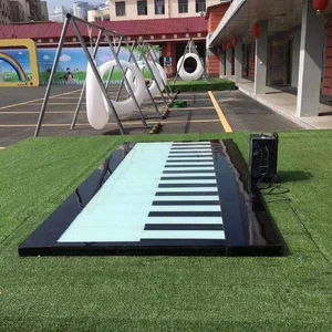 Park Party Interactive Outdoor Dance Floor RGB Dance Floor IP67 Waterproof Piano Led Dance Floor