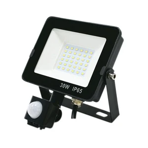 High Quality IP66 Outdoor Led Motion Sensor Flood Light CE ROHS RCM UKCA Certification Smart Led Floodlight PIR Motion Sensor