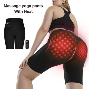 EMS Butt-Shaping Leggings Electric Microcurrent Fitness Trainer Hip-Lifting Yoga Training Pants Tummy-Slimming Butt-Lifting