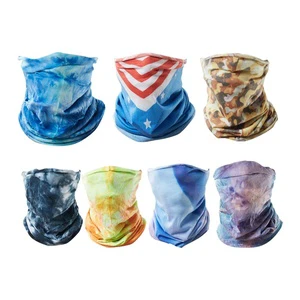 Unisex Reusable Adult Guardwell Protection Face Cover and Neck Gaiter Fashionable Washable Fishing Mask