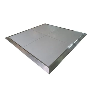 Custom Led Starlit Dance Floor/outdoor Wooden Dance Floor/bright White with Black Dance Floor