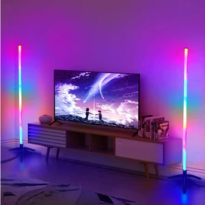 Factory Price Led Floor Lamp Remote Control Led Corner Floor Lamp Light RGB Modern Indoor Bedroom Colors 5w USB