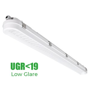CGT Industrial Lamp UGR19 30W 40W 60W 3500K 4000K 5000K Dimming CCT Changebel IP65 Waterproof 140lm/w LED Vapor Tight Light