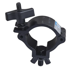 2Inch Black Stage Light Clamp Fit Tube OD for (48-52)mm Truss Clamps,Truss Coupler DJ Lights Clamp for Moving Head Par Lights
