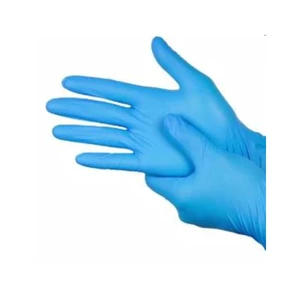 Extra Small Blue Nitrile Non-Latex Non-Silicone Powder-Free Disposable Safety Gloves 100 Pcs/box