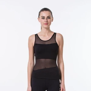 Custom Hot Sale Scoop Neck Stripe v Back Large Armhole Sleeveless tank Top for Women Women's tank Tops Scoop Tank Top Ladies Gym