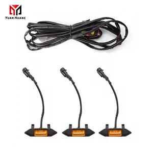 Wholesale Universal LED Front Grille Light for Car Truck Rock Light Amber Color Very Bright LED Driving Light FGL4-5