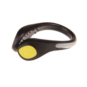 Reflective Safety Night Running Gear Shoes Clip LED Light for Runners Joggers Bikers Walkers Strobe and Steady Flash Mode