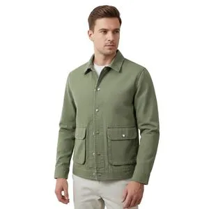 Men's Denim Jacket Button Jean Coat Casual Cargo Designer Outdoor Winter Jacket